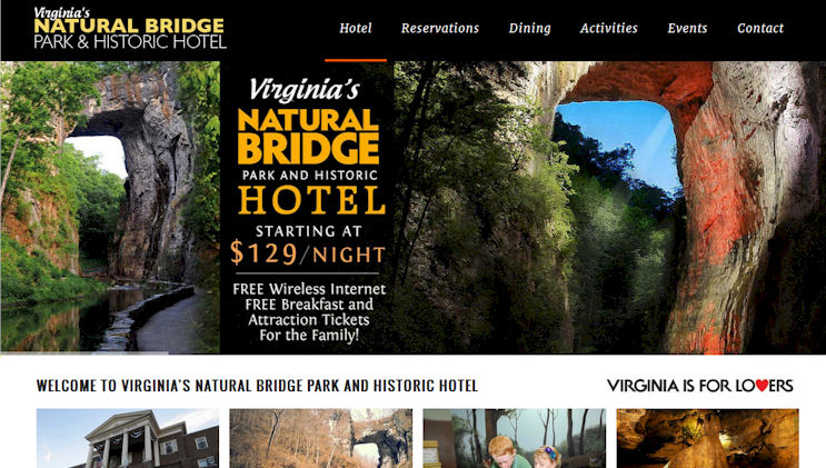 web design for attractions