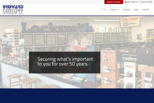 Broward Century Locksmiths Inc_Home