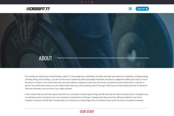 CrossFit 77_About