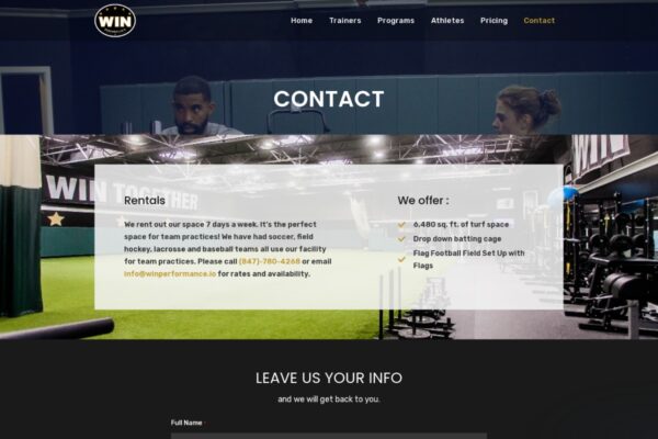 win sports performance