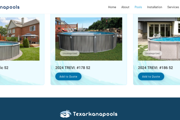 Discount Pools available pools