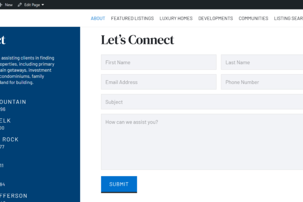 BRRI contact page