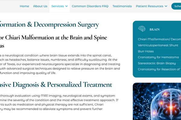 Surgery Example page